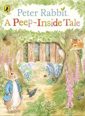 1件6.6折起 现货 Peter Rabbit: A Peep-Inside Tale