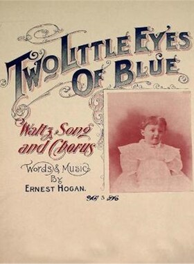 按需印刷不退不换Two Little Eyes of Blue - Waltz, Song and Chorus - Sheet Music for Voice and Piano[9781528701921]