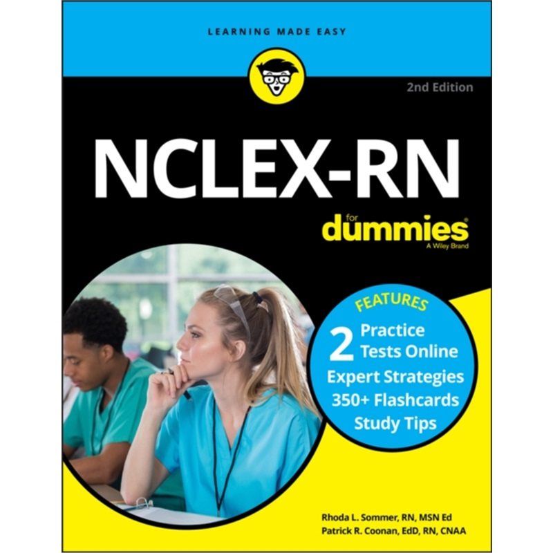 预订NCLEX-RN For Dummies with Online Practice Tests[9781119692829]