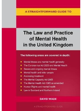 预订The Law And Practice Of Mental Health In The Uk:A Straightforward Guide