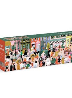 预订Fall Parade 1000 Piece Panoramic Puzzle 拼图
