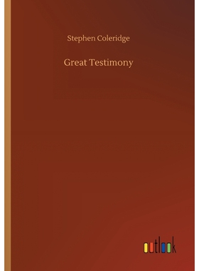 按需印刷Great Testimony[9783734029547]