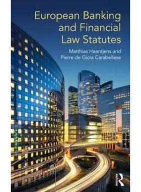 预订European Banking and Financial Law Statutes