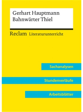 预订不退不换德语 Gerhart Hauptmann: Bahnwärter Thiel (Lehrerband)[9783150158197]