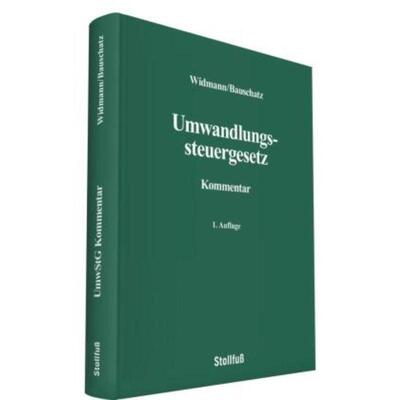 预订不退不换德语 Umwandlungssteuergesetz Kommentar:
