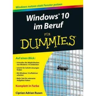 Windows Beruf für 预订 Dummies 德语