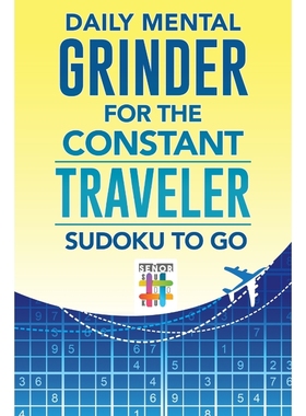 按需印刷Daily Mental Grinder for the Constant Traveler | Sudoku to Go[9781645215516]