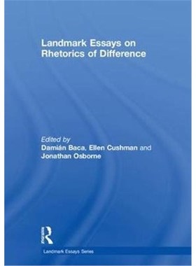 按需印刷Landmark Essays on Rhetorics of Difference[9781138506350]