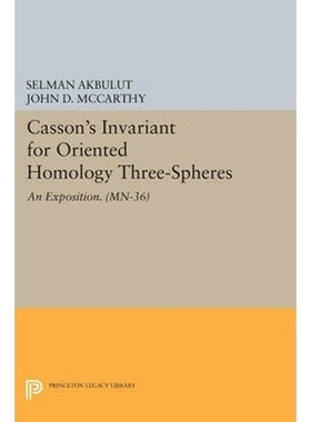 按需印刷Casson's Invariant for Oriented Homology Three-Spheres[9780691607511]