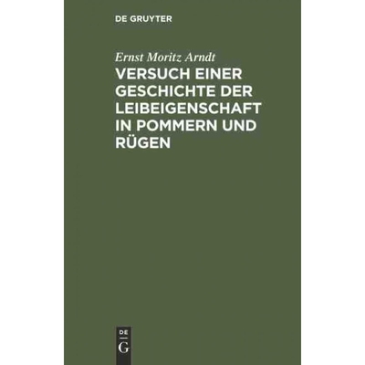 按需印刷DEG Versuch einer Geschichte der Leibeigenschaft in Pommern und Rügen[9783111102146]