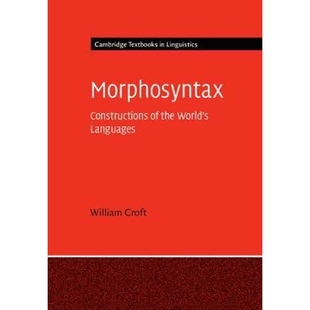 Constructions the 预订Morphosyntax Languages World