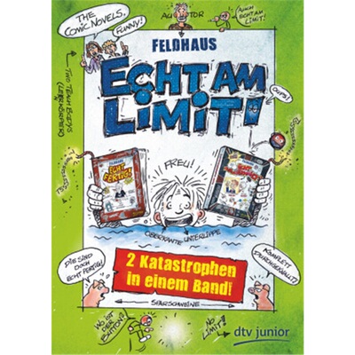 预订不退不换德语Echt fertig! / Echt durchgeknallt![9783423717113]