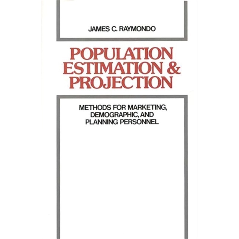 预订Population Estimation and Projection[9780899306636]