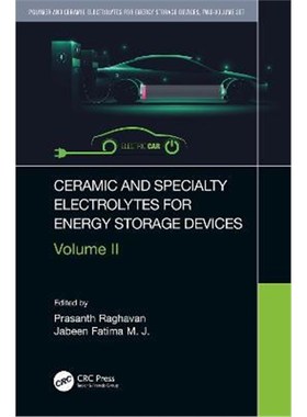 按需印刷Ceramic and Specialty Electrolytes for Energy Storage Devices[9780367701444]