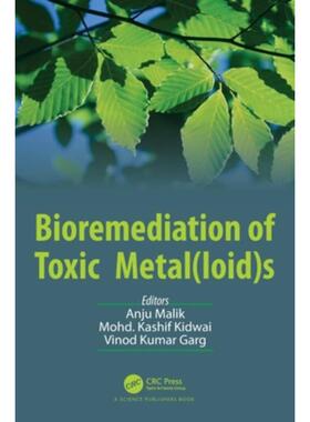 按需印刷不退不换TF Bioremediation of Toxic Metal(loid)s[9781032135779]