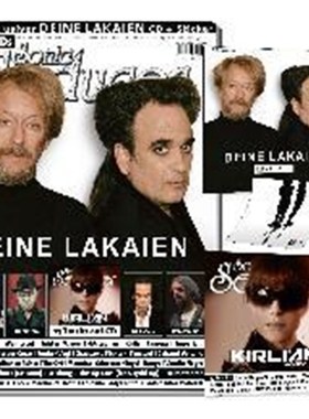 预订【德语】 Sonic Seducer + Titelstory Deine Lakaien + 2 Audio-CD:+ exklusive CD & Sticker + Evanescence + Nick Cave +