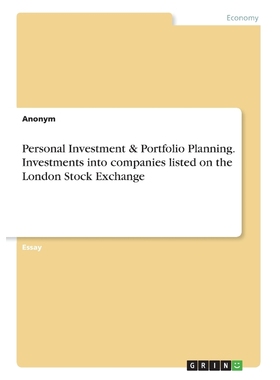 预订Personal Investment & Portfolio Planning. Investments into companies listed on the London Stock Exch