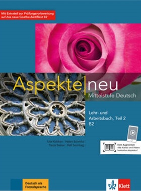 预订【德语】 Aspekte neu Lehr- und Arbeitsbuch B2, m. Audio-CD. Tl.2[9783126050289]