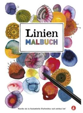 预订【德语】 Das Linienmalbuch:Du malst die Linien - Kreativ entspannen und dabei einzigartige K