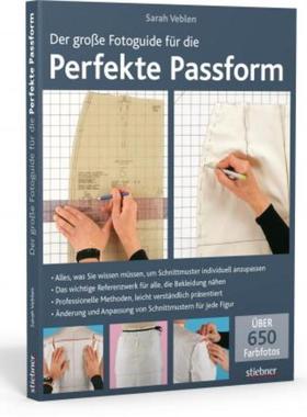 预订【德语】 Der große Fotoguide für die perfekte Passform:Schnittmuster anpassen auf