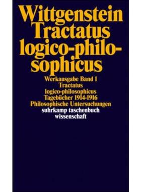 预订【德语】 Werkausgabe in 8 Bänden. Bd.1:Tractatus logico-philosophicus; Tagebücher