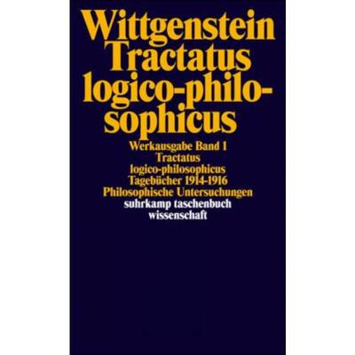 预订【德语】 Werkausgabe in 8 Bänden. Bd.1:Tractatus logico-philosophicus; Tagebücher