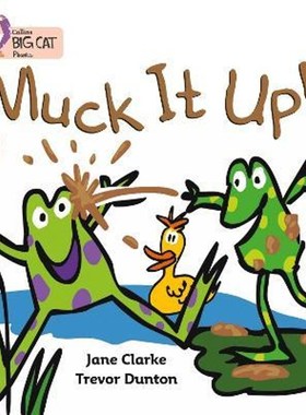 Muck it Up! 英文原版故事绘本 Collins Big Cat 柯林斯大猫 02A/Red A 红A 单本 赠音频 分级阅读
