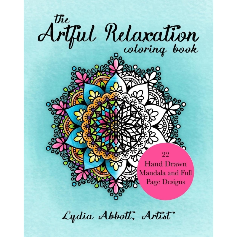 按需印刷The Artful Relaxation Coloring Book[9781366210241]-封面