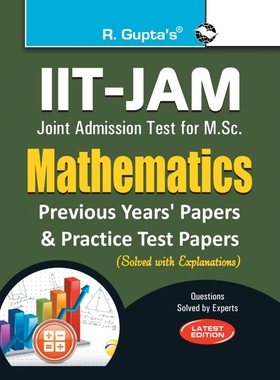 预订不退不换IIT-JAM M.Sc. Mathematics Practice Test & Previous Years' Papers (Solved)