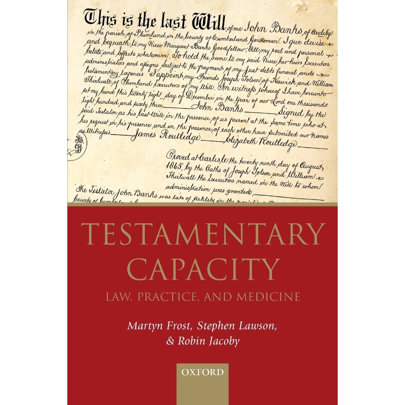 按需印刷Testamentary Capacity[9780198727521]