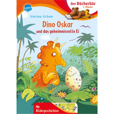 预订不退不换德语Dino Oskar und das geheimnisvolle Ei[9783401717258]
