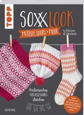 预订【德语】 SoxxLook Mützen, Loops und mehr by Stine & Stitch:Mustersocken und Access
