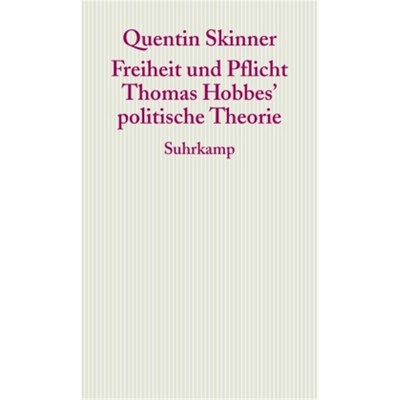 预订【德语】Freiheit und Pflicht:Thomas Hobbes`politische Theorie. Frankfurter Adorno-Vorle