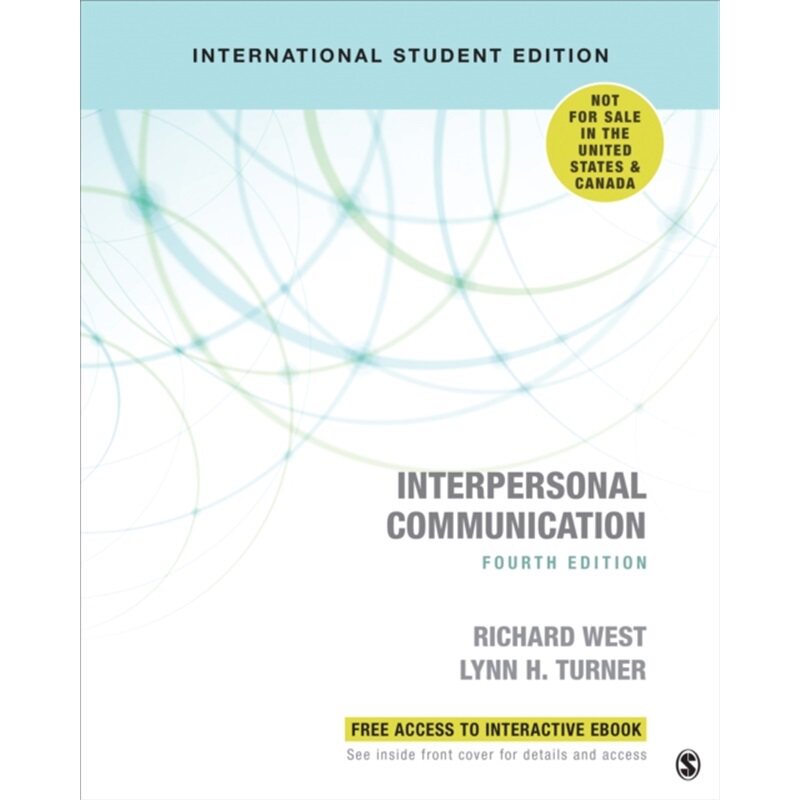 预订不退不换Interpersonal Communication - International Student Edition[9781544370552]