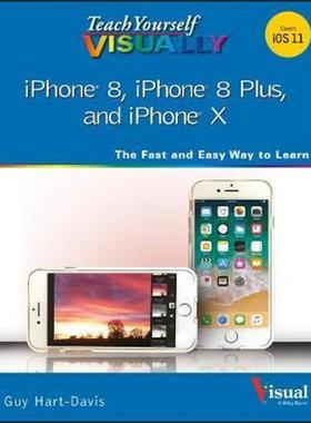 预订Teach Yourself VISUALLY iPhone 8, iPhone 8 Plus, and iPhone X