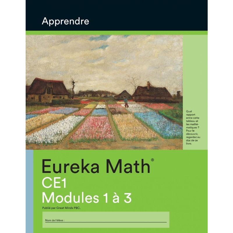 按需印刷French - Eureka Math Grade 2 Learn Workbook #1 (Modules 1-3)[9781649290687]