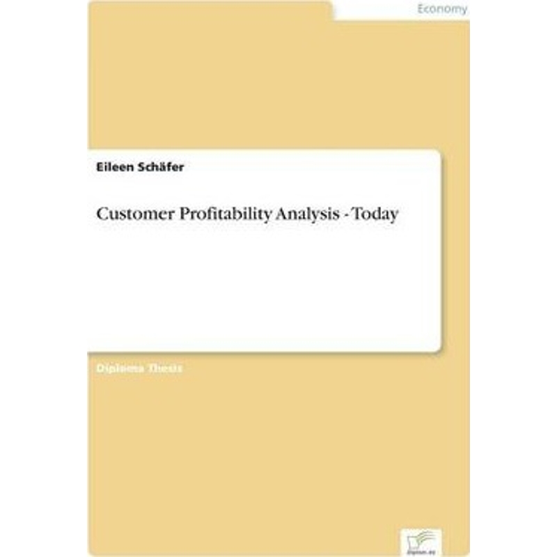 按需印刷Customer Profitability Analysis - Today[9783838616353]