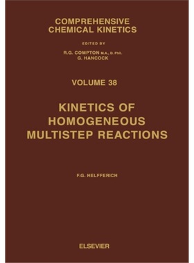 预订Kinetics of Homogeneous Multistep Reactions[9780444826060]
