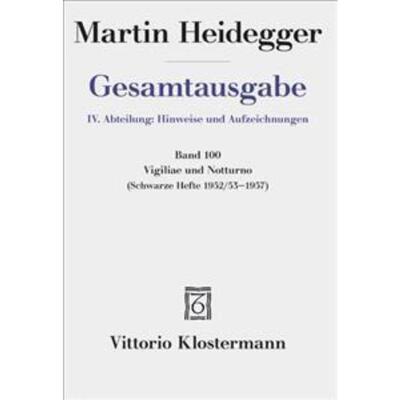 预订不退不换德语 Vigiliae und Notturno:(Schwarze Hefte 1952/53 bis 1957). (IV. Abteilung: