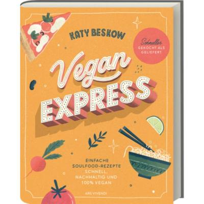 预订【德语】 Vegan Express - Schneller gekocht als geliefert:Einfache Soulfood-Rezepte