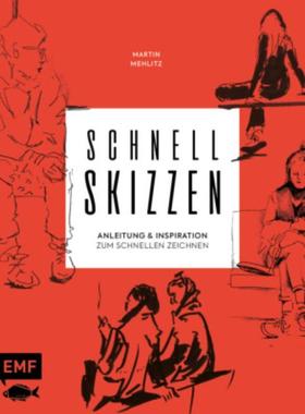 预订【德语】 Schnellskizzen:Anleitung und Inspiration zum schnellen Zeichnen - Figuren und Portr
