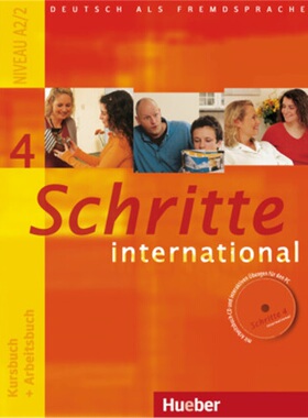预订【德语】 Schritte international 4[9783190018543]