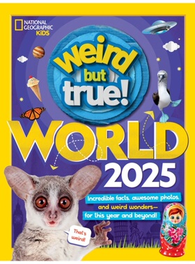 预售【2024新书】Weird But True World 2025 Rlb[9781426376436]