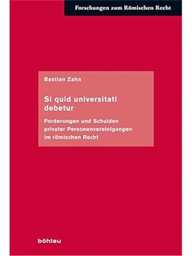 预订【德语】Si quid universitati debetur