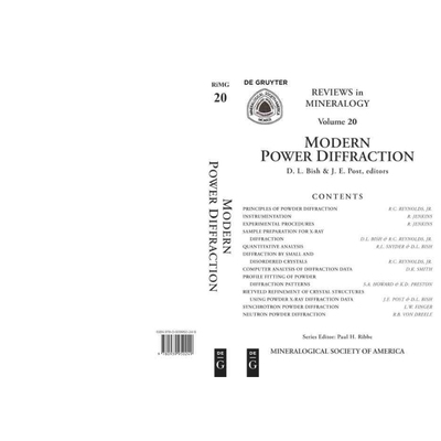 按需印刷不退不换DGYT Modern Powder Diffraction[9780939950249]