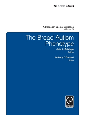 按需印刷不退不换The Broad Autism Phenotype[9781784416584]