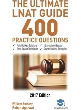 预订The Ultimate LNAT Guide: 400 Practice Questions:Fully Worked Solutions, Time Saving Techniques, Score Boosting S