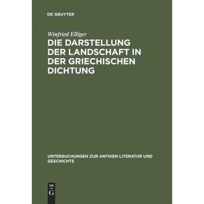 按需印刷DEG Die Darstellung der Landschaft in der griechischen Dichtung[9783110047943]