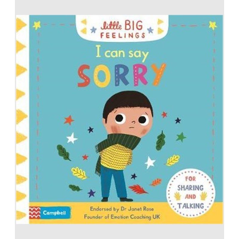 英文原版 little big feelings: i can say sorry 我可以说对不起