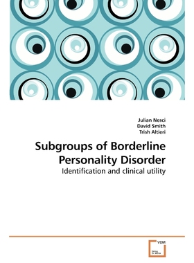 按需印刷Subgroups of Borderline Personality Disorder[9783639220278]